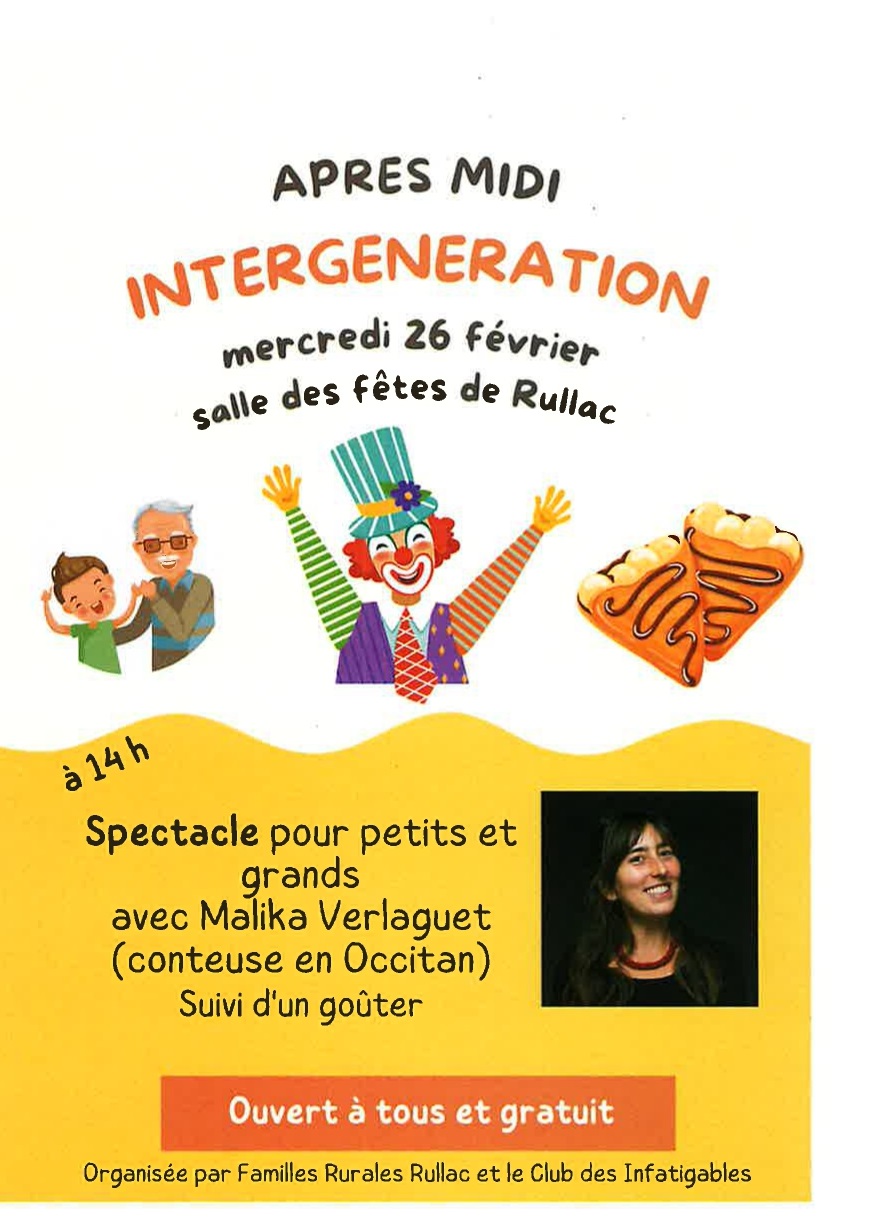 Lire la suite à propos de l’article 26/02/2025 : Après midi intergénérations